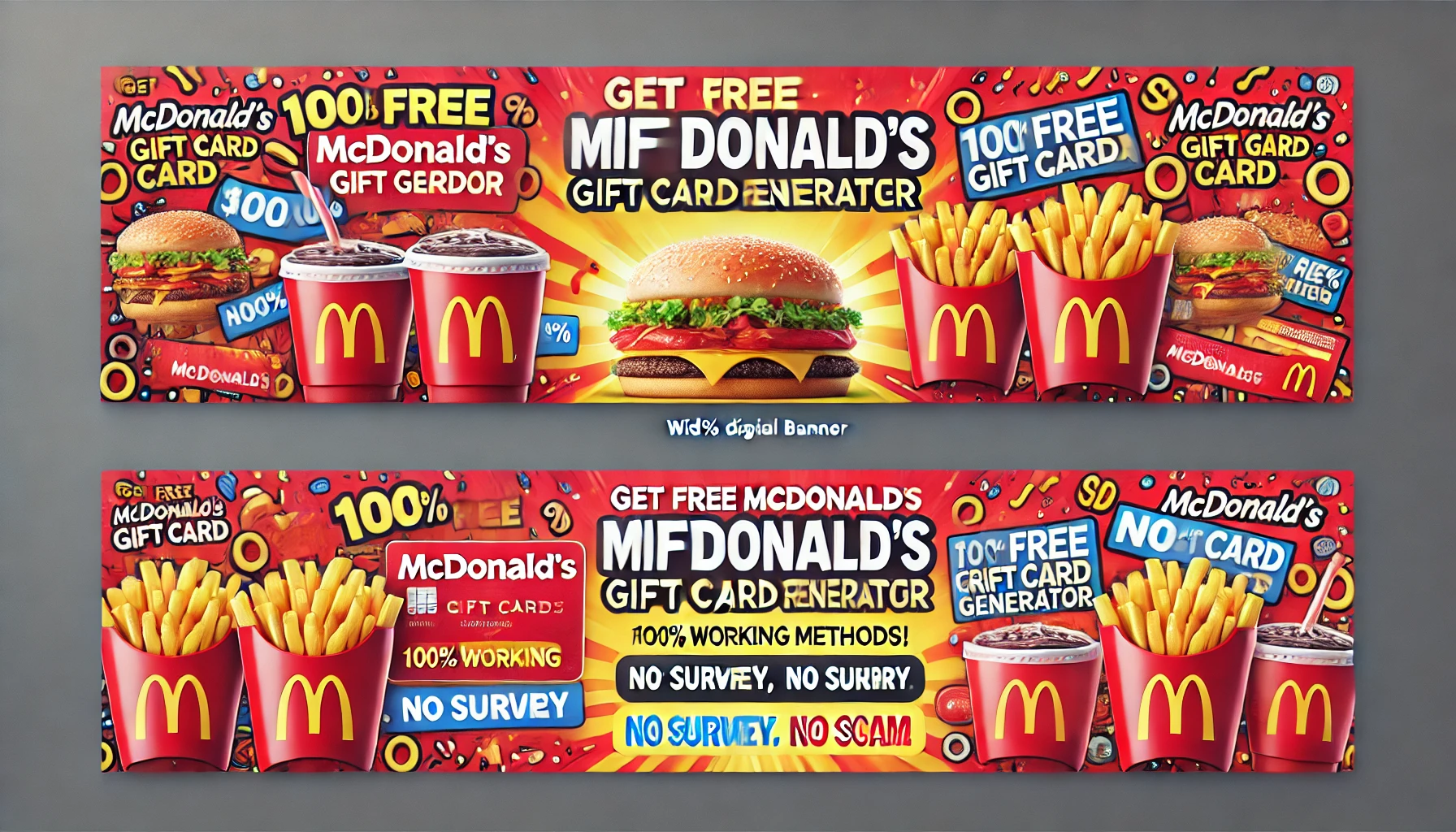 Get Free McDonald’s Gift Card Generator – 100% Working & Legit Methods