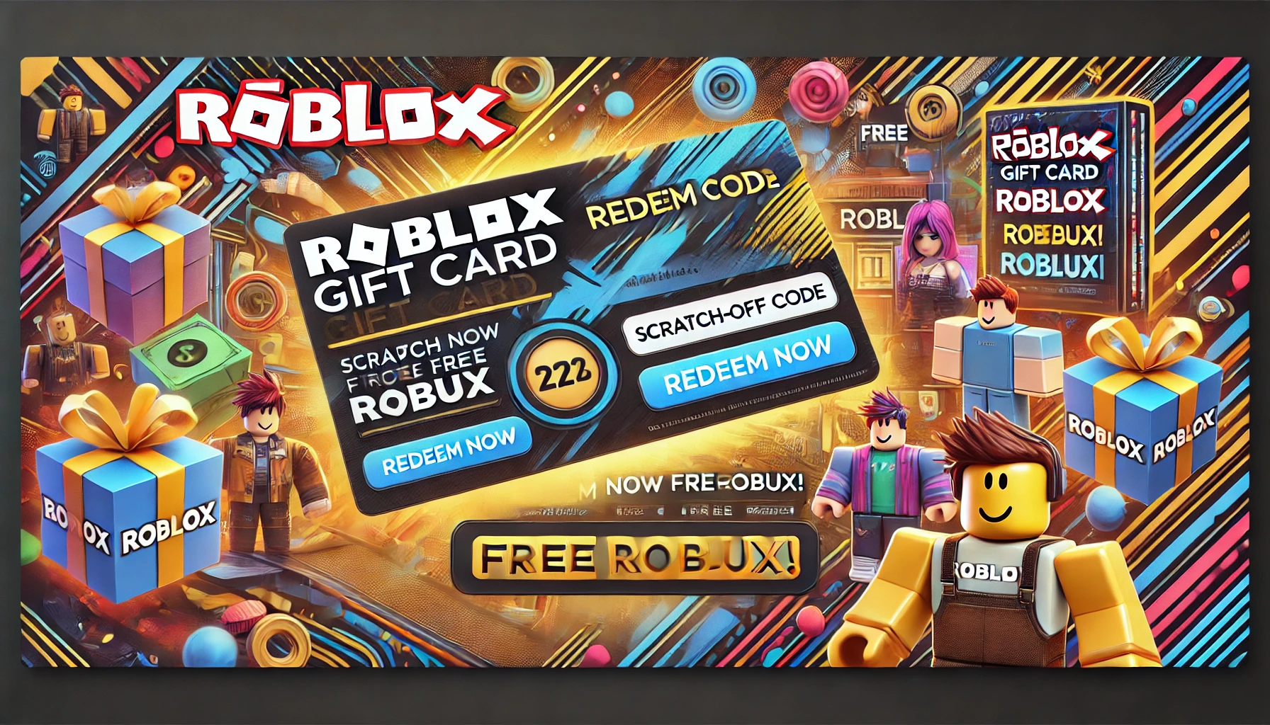 Free Roblox Gift Card Codes: How to Get and Redeem Them