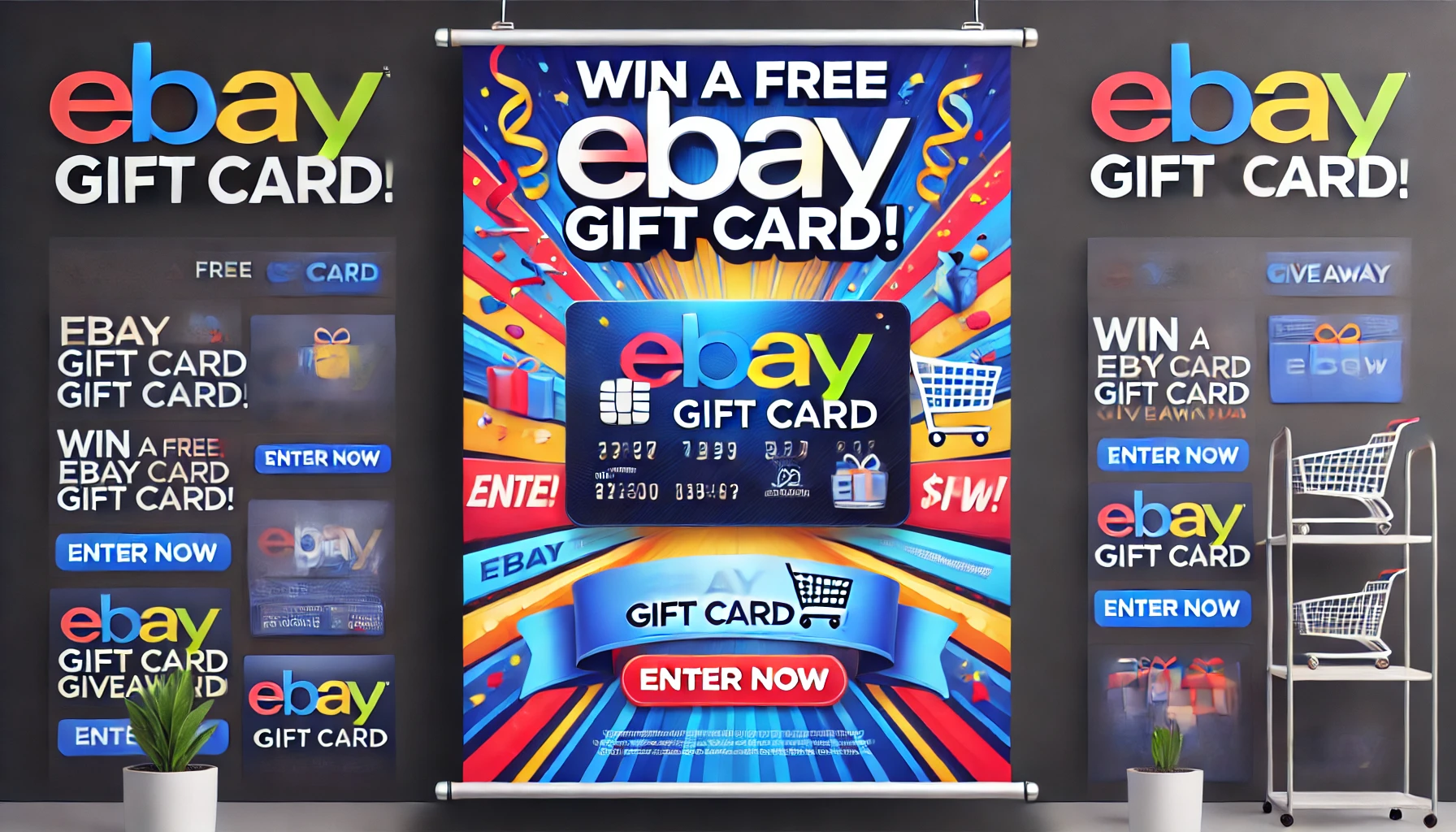 eBay Gift Card Giveaway – Enter Now for a Chance to Win Free Shopping